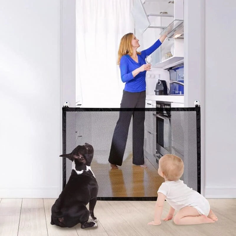MALLA PERROS SEGURIDAD PUERTAS