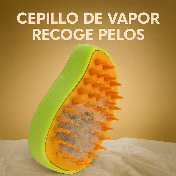 Cepillo De Vapor Masajeador recoge pelo
